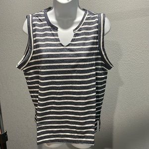 NWT Maurices stripe sleeveless tee